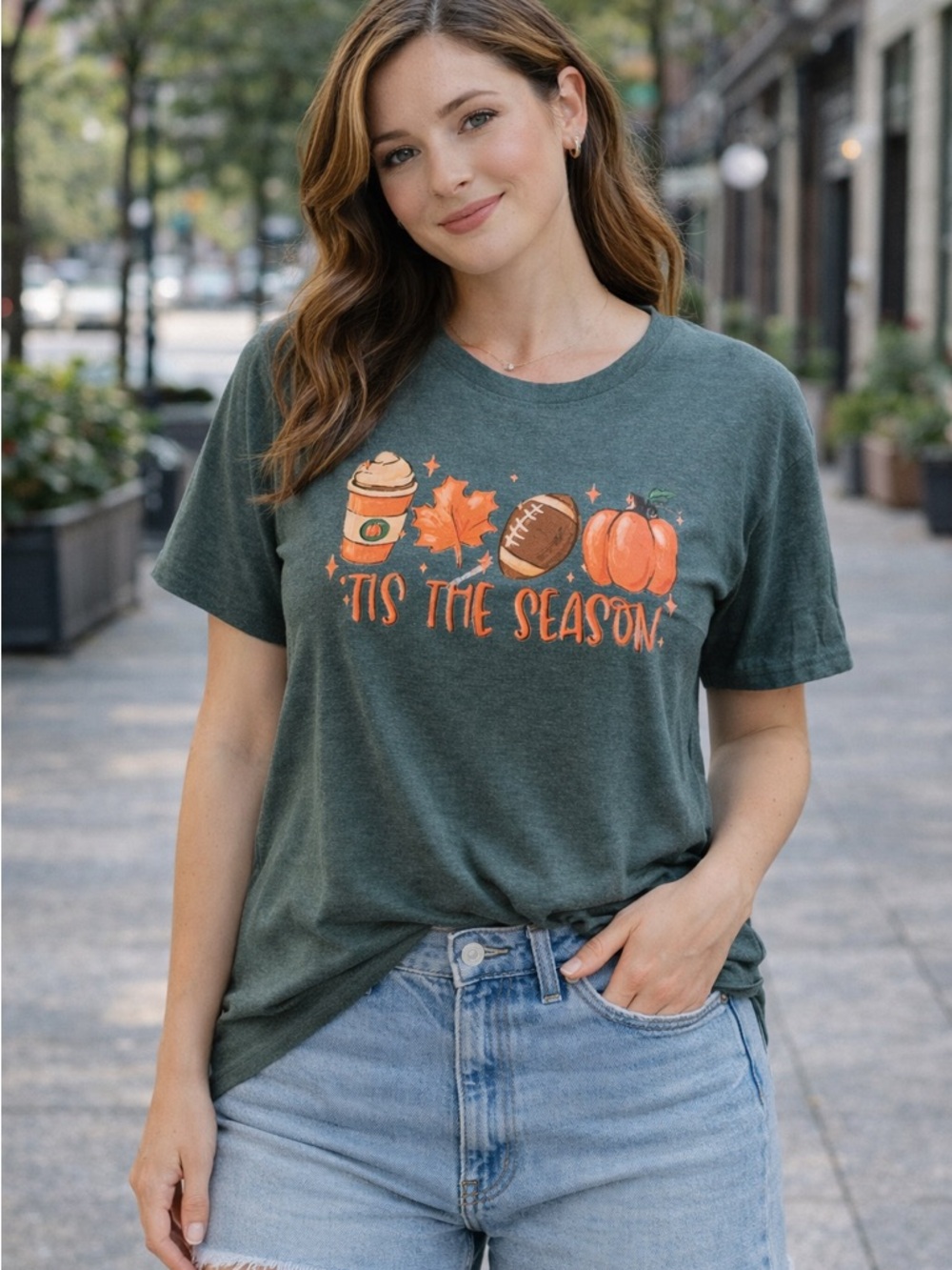 Festive Green  Shirt